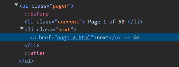 Alternative approach using navigation